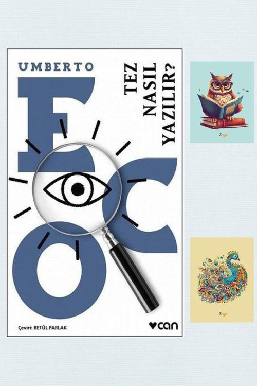 Dara Yayınları Tez Nasıl Yazılır? - Umberto Eco - Can Yayınları - 9789750736452 - Not Defterli Seti