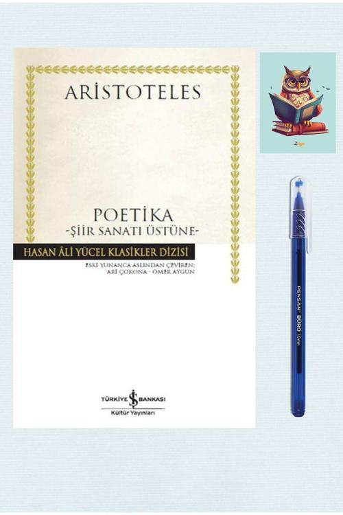 Dara Yayınları Poetika -Aristoteles- Iş Bankası Kültür -Hasan Ali Yücel Klasikler - (Kalem Ve Not Defterli)