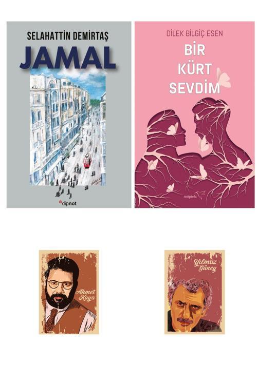 Dara Yayınları Jamal Selahattin Demirtaş - Bir Kürt Sevdim - Dilek Bilgiç Esen - Ahmet Kaya Defter (2 Not Defterli)
