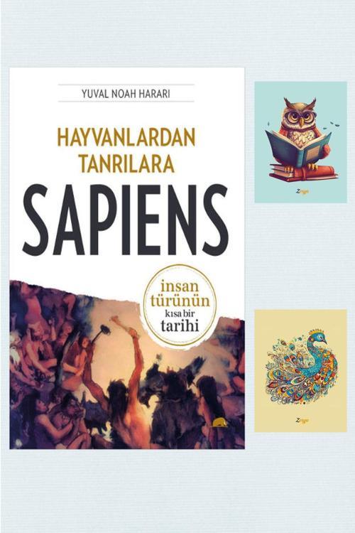 Dara Yayınları Hayvanlardan Tanrılara: Sapiens 9786055029357 - Yuval Noah Harari - Not Defterli Seti
