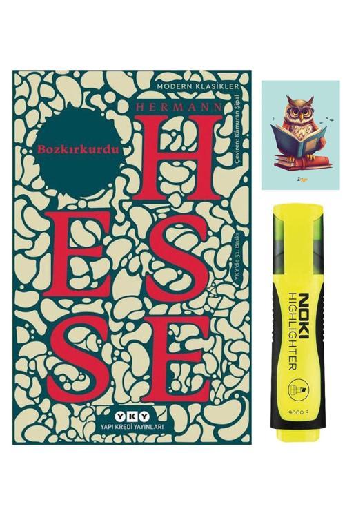 Dara Yayınları Bozkırkurdu - Hermann Hesse 9789750805561 Sarı Fosforlu Kalem - Not Defterli Seti