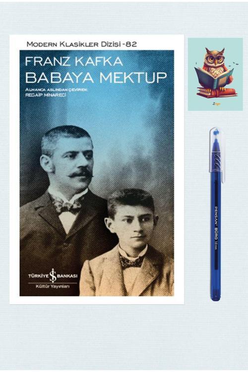Dara Yayınları Babaya Mektup - Franz Kafka 9786053328322 İş Bankası Kültür Yayınları - Büro Mavi Tükenmez Kalem