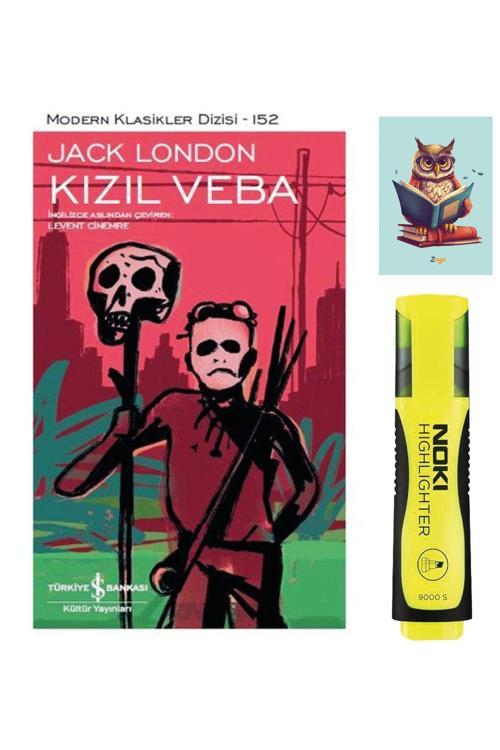 Dara Yayınları Kızıl Veba - Jack London 9786257070782 İş Bankası Kültür - Sarı Fosforlu Kalem -Not Defterli Seti