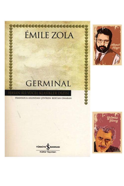 Dara Yayınları Germinal - Emile Zola Kitapları - Hasan Ali Yücel - Ahmet Kaya Not Defterli (2 Not Defterli)