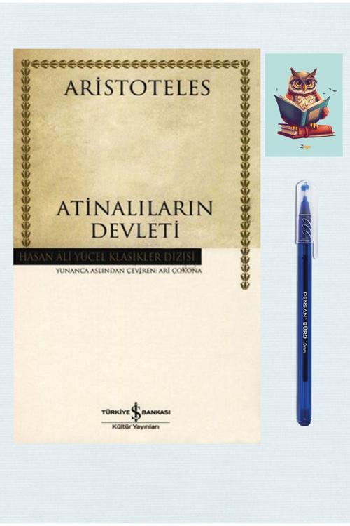 Dara Yayınları Atinalıların Devleti - Hasan Ali Yücel Klasikleri - Aristoteles - Pensan Büro Mavi Tükenmez Kalem