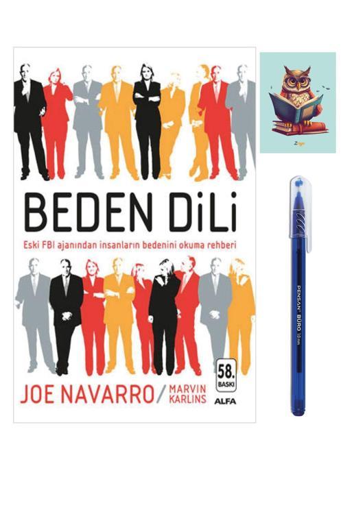 Dara Yayınları Beden Dili - Joe Navarro 9786051060484 Pensan Büro Mavi Tükenmez Kalem