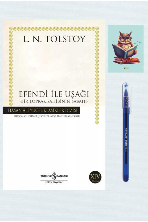 Dara Yayınları Efendi İle Uşağı - Tolstoy 9786053328490 (Tükenmez Kalem Ve Not Defterli)