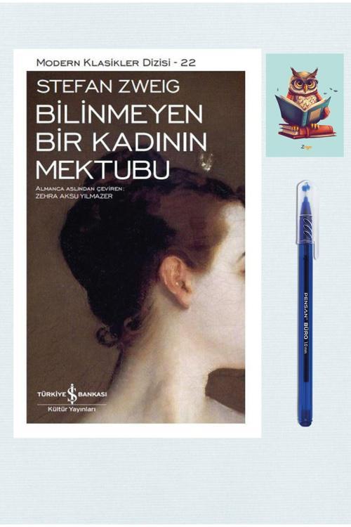 Dara Yayınları Bilinmeyen Bir Kadının Mektubu - Stefan Zweig 9786254290350 - Pensan Büro Mavi Tükenmez Kalem