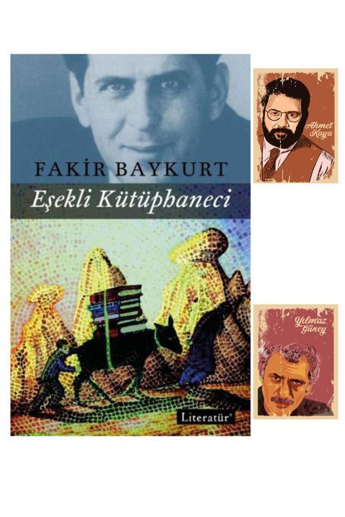 Dara Yayınları Eşekli Kütüphaneci - Fakir Baykurt - Ahmet Kaya Not Defterli (2 Not Defterli)