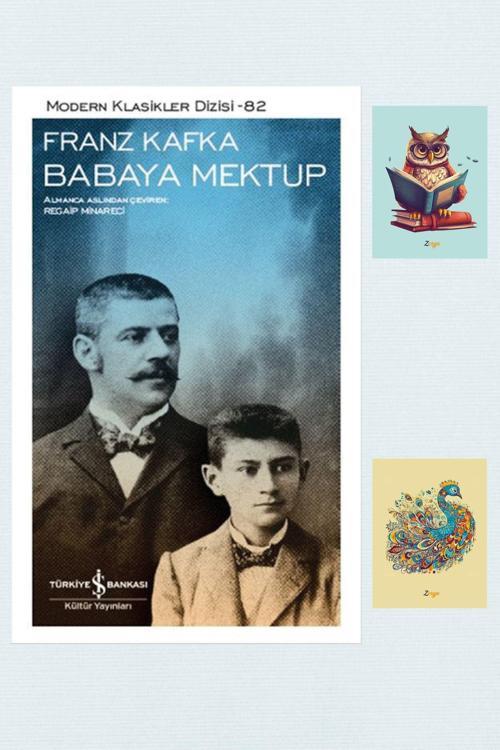 Dara Yayınları Babaya Mektup - Franz Kafka 9786053328322 Iş Bankası Kültür Yayınları (2 Not Defterli)