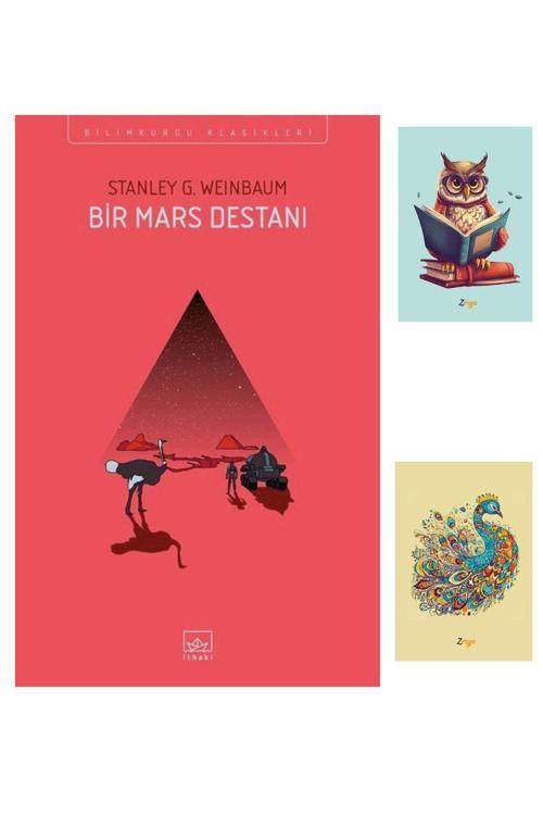 Dara Yayınları Bir Mars Destanı - Stanley G. Weinbaum 9786053758259 Ithaki Yayınları - Not Defterli Seti