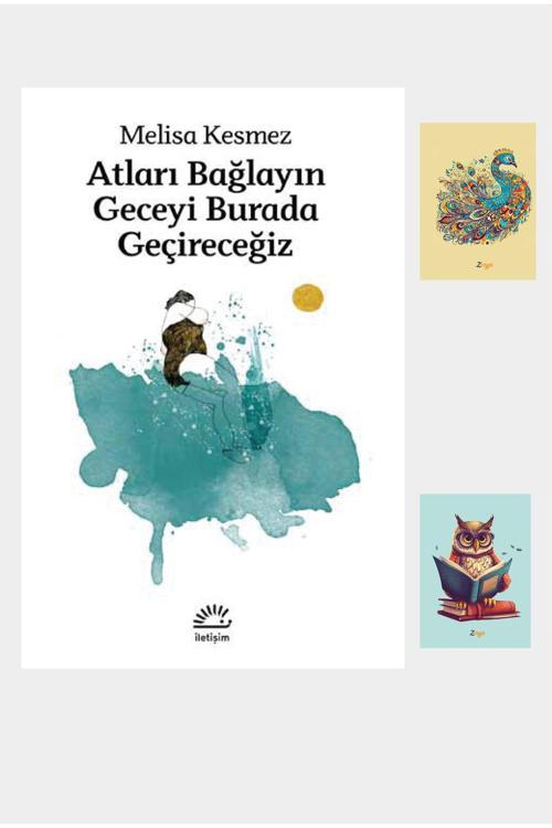 Dara Yayınları Melisa Kesmez Romanları - Atları Bağlayın Geceyi Burada Geçireceğiz - İletişim (2 Not Defterli)