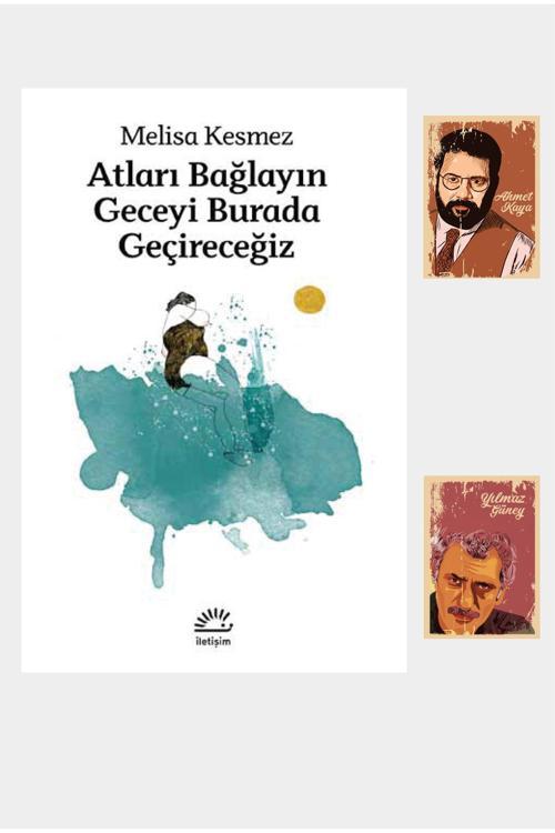 Dara Yayınları Melisa Kesmez - Atları Bağlayın Geceyi Burada Geçireceğiz - İletişim - Ahmet Kaya (2 Not Defterli)