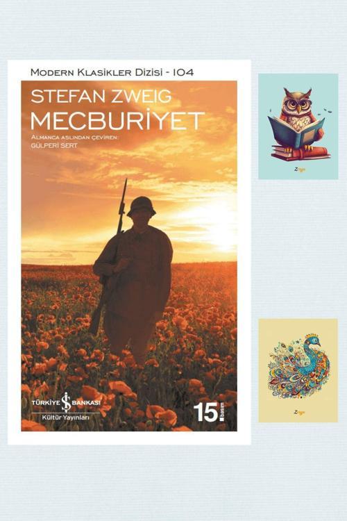 Dara Yayınları Mecburiyet - Stefan Zweig 9786052951606 Iş Bankası Kültür Yayınları (2 Not Defterli)