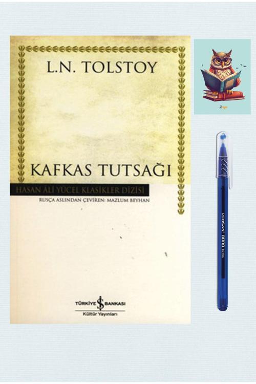 Dara Yayınları Kafkas Tutsağı - Tolstoy - İş Bankası Kültür Yayınları - Pensan Büro Mavi Tükenmez Kalem