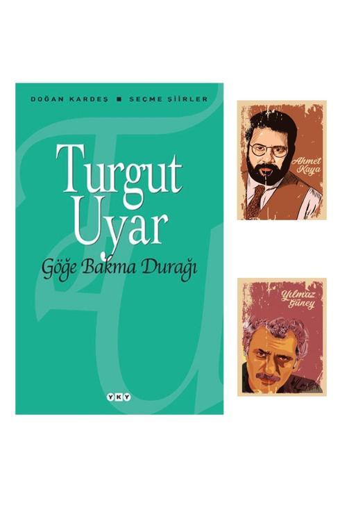 Dara Yayınları Göğe Bakma Durağı - Turgut Uyar - Şiir Seti - Yılmaz Güney Ahmet Kaya (2 Not Defterli)