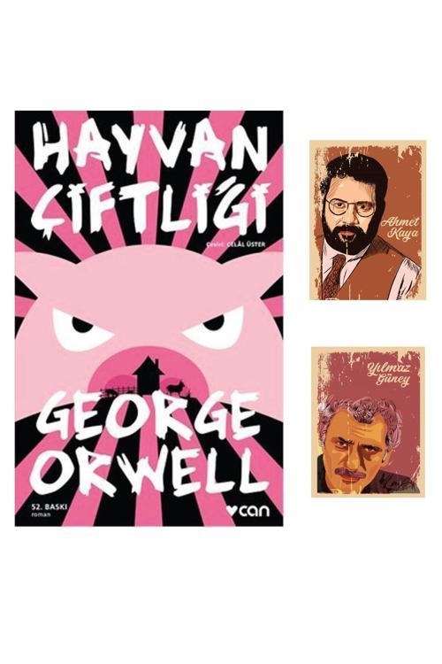 Dara Yayınları Hayvan Çiftliği - George Orwell - Roman Seti - Yılmaz Güney Ahmet Kaya Not Defterli