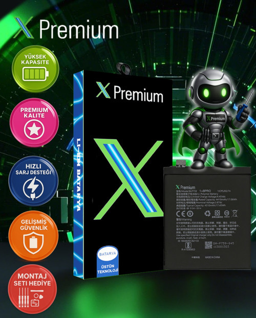 Xpremium Oneplus 8 Pro Batarya Pil Süper Yüksek Kalite Blp759