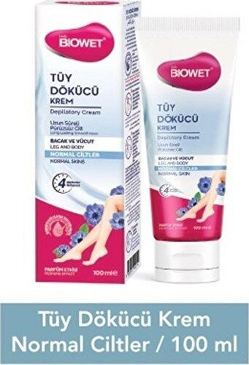 BIOWET TÜY DÖKÜCÜ KREM 100ML NORMAL CİLTLER