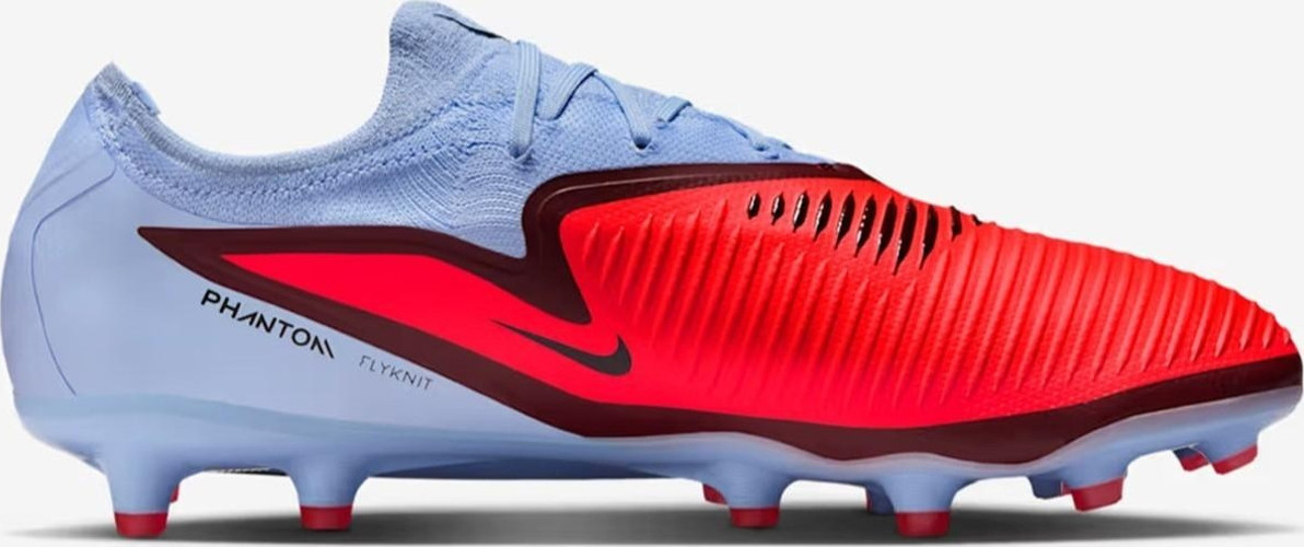Nike Phantom 6 Low Pro AG PRO Suni Çim Kramponu Kırmızı Mor