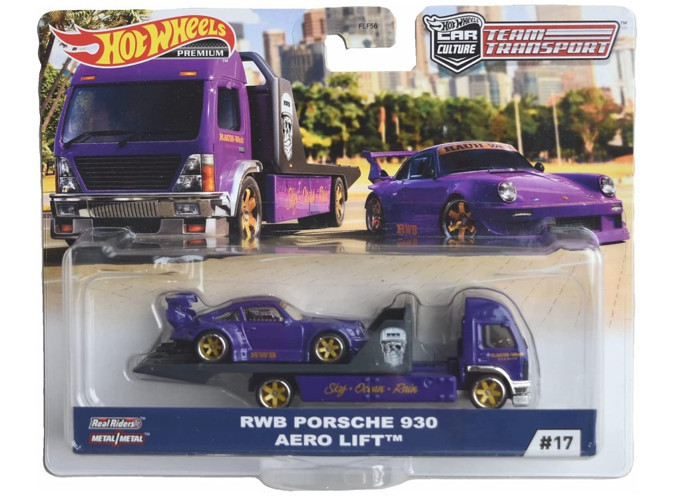ホットウィール RWB PORSCHE 930 AERO LIFT Hot Wheels Premium Team Transport #17 Rwb Porsche 930 Aero Lift