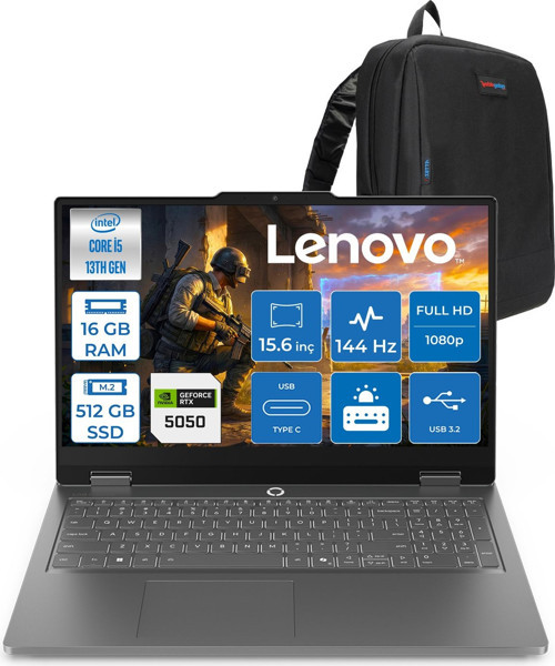 Lenovo Loq Essential 15IRX11 Intel Core I5 13450HX 16GB 512GB SSD