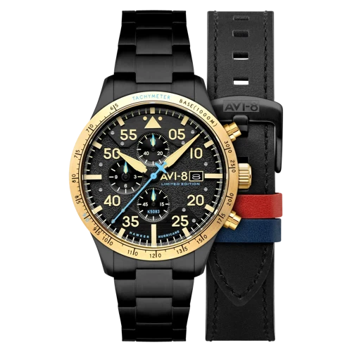 AVI-8 Hawker Hurricane 90th Anniversary Chronograph Limited