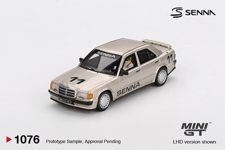 Mini GT 1:64 Mercedes-Benz 190E 2.3-16 #11 Ayrton Senna