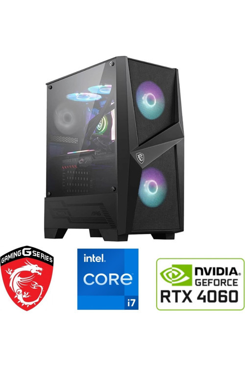 MSI DDR5 GAMİNG PC/8 GB RTX4060 /İNTEL İ7 14700KF/ 32 GB DDR5 RAM