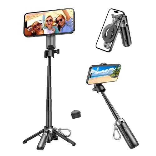 Juo JST30 Magsafe Manyetik Kumandalı Tripod Monopod Selfie Çubuğu