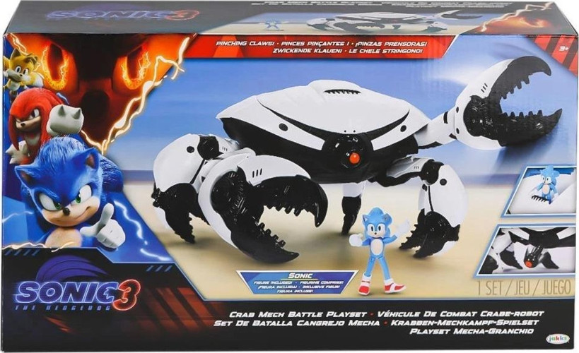 Jkp 424094 Sonic 3 - Yengeç Robot Oyun Seti Ve Sonic Figür