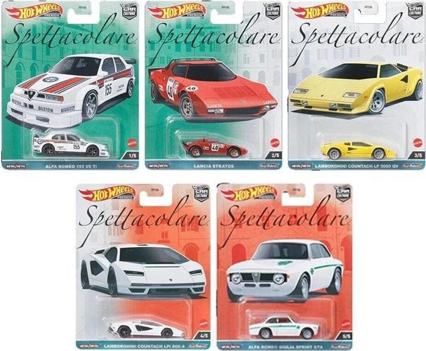 Hot Wheels Premium Car Culture Series Fpy86 Spettacolare Set