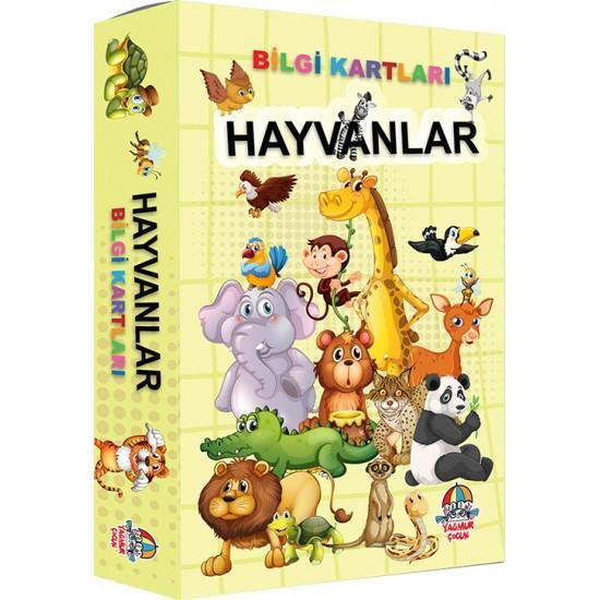 Yağmur Çocuk Yyg Bilgi Kartları - Hayvanlar - Idefix