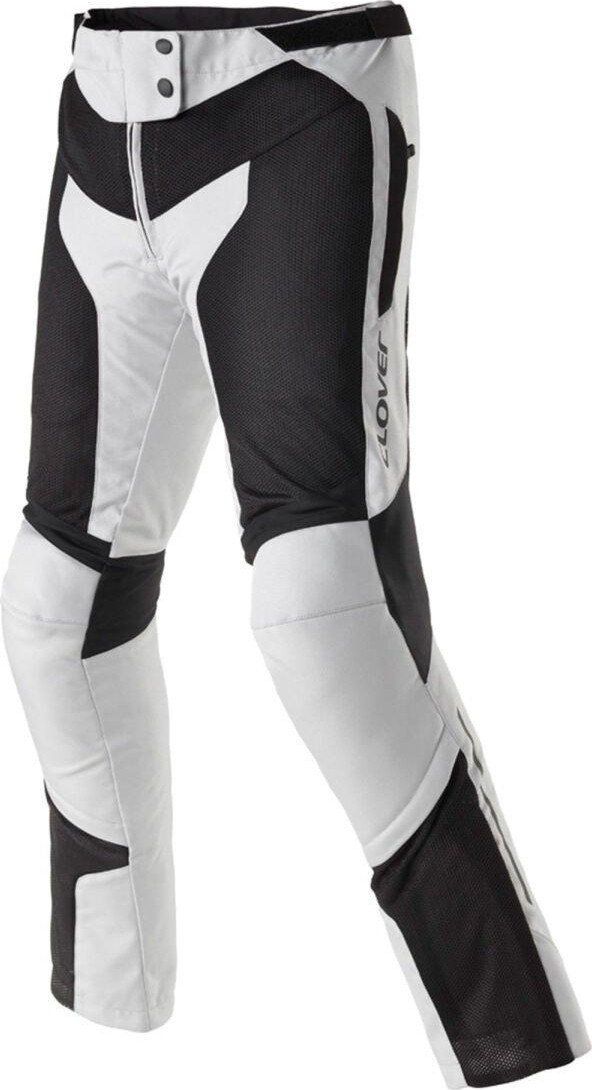 Clover Airjet-6 Korumalı Yazlık Motosiklet Pantolonu Siyah Gri