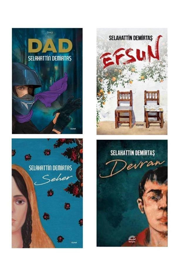 Dipnot Yayınları Selahattin Demirtaş Kitap Seti Dad Efsun  Seher Devran - Dipnot Yayınları - Image 1