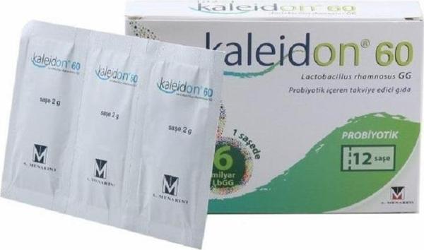 Kaleidon 60 mg 12 Saşe Probiyotik İçeren Takviye Edici Gıda - Image 1