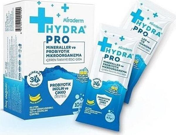 Miraderm Hydra Pro Mineraller ve Probiyotik Saşe 10 lu - Image 1