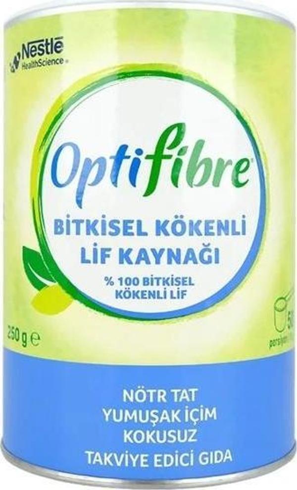 Nestle OptiFibre Bitkisel Kökenli Lif Kaynağı Takviye Edici Gıda 250 g - Image 1