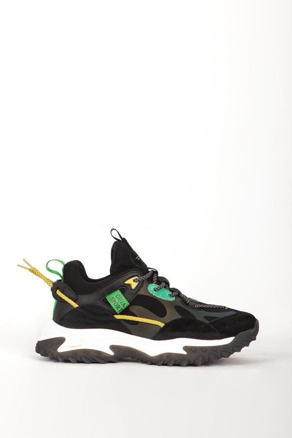 GUJA Erkek Kalın Tabanlı Comfort Sneaker GJ 526 SİYAH - Image 1
