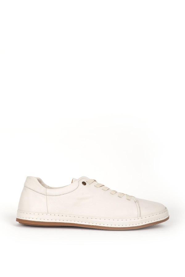 DERİCLUB Erkek Bağcıklı Comfort Casual Ayakkabı Gerçek Deri FR 245531 BEJ - Image 1