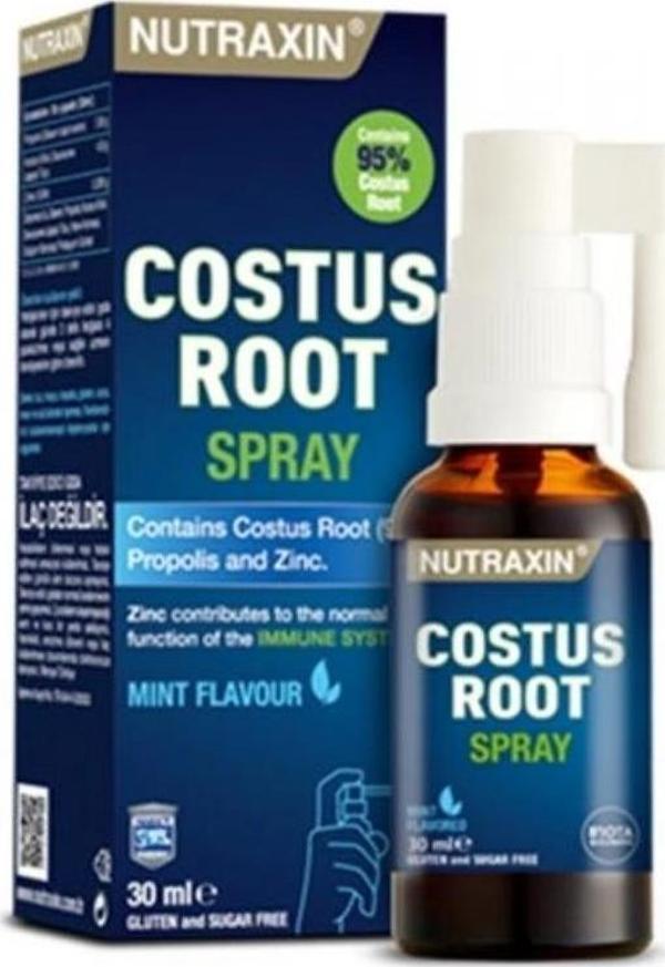 Nutraxin Costur Root Nane Aromalı Sprey 30 ml - Image 1