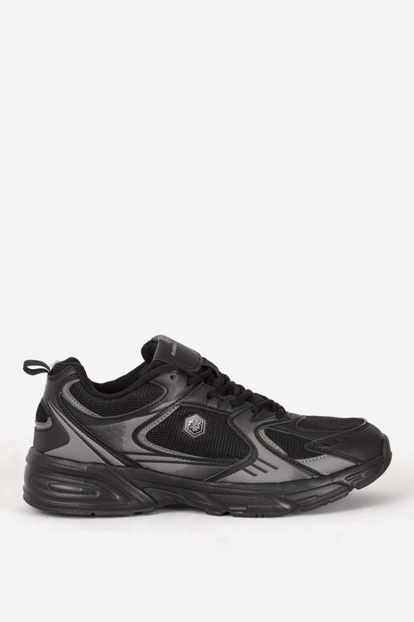 HAMMER JACK Erkek Sneaker Nefes Alabilir Comfort Günlük Spor Ayakkabı HJ 23144M SİYAH - Image 1
