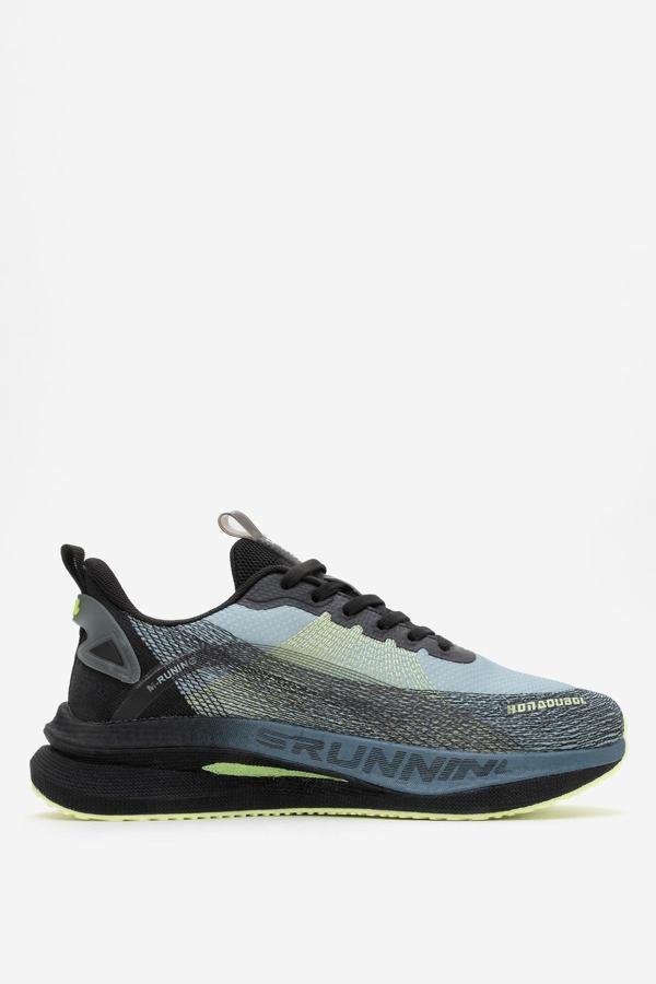 MARCOMEN Erkek Kalın Taban Bağcıklı Comfort Sneaker MC 21043 SİYAH - Image 1