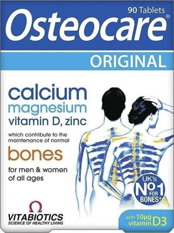 Vitabiotics Osteocare Original Calcium 90 Tablets - Image 1