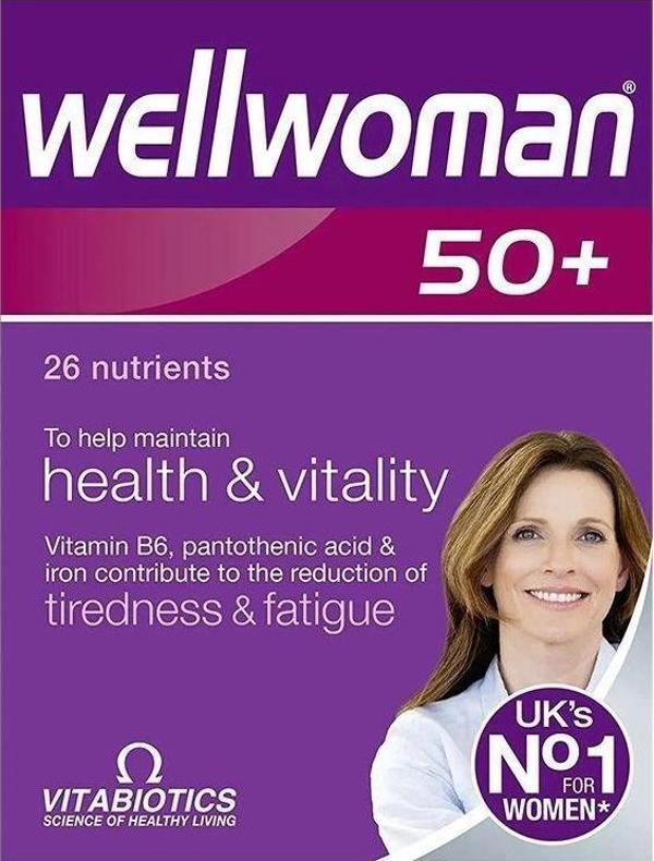 Vitabiotics Wellwoman 50+ Takviye Edici Gıda 30 Tablet - Image 1