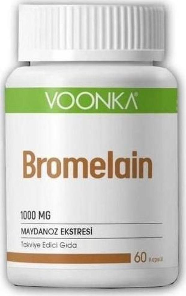 Voonka Bromelain 1000 mg 60 Kapsül - Image 1