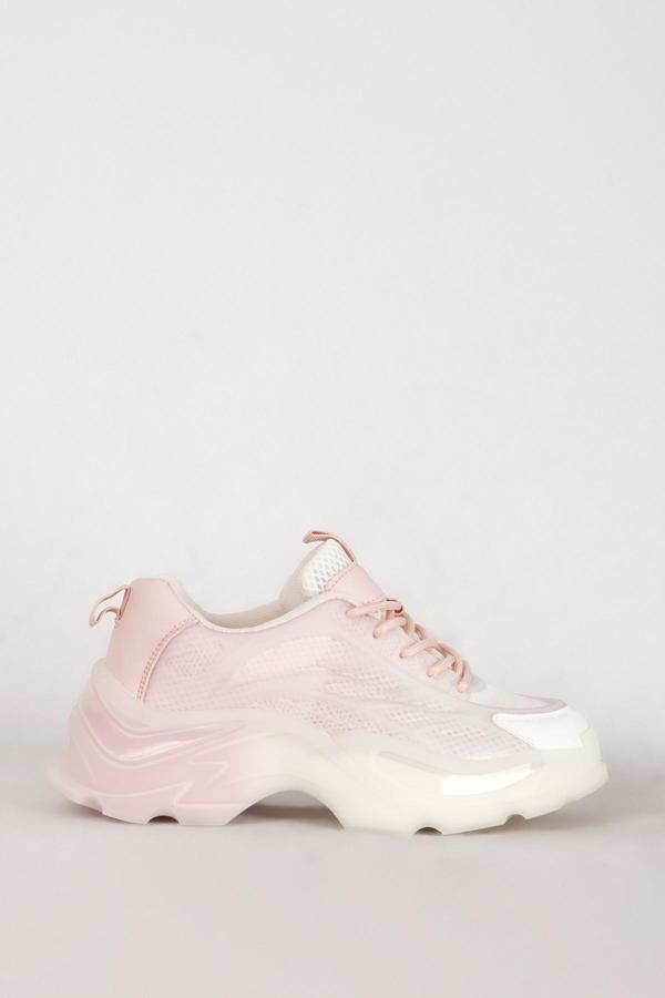 SCOOTLAND 152 17432 Kalın Taban Kadın Sneaker PEMBE - Image 1