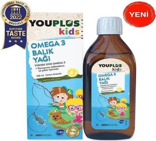 YouPlus Kids Omega 3 150 ml - Image 1