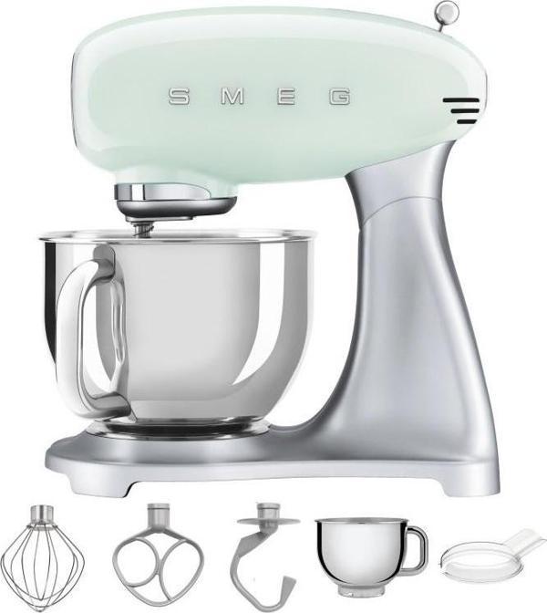 Smeg SMF02PGEU Retro Yeşil 800 Watt 4.8 Litre Stand Mikser - Image 1