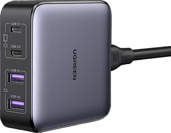 Ugreen Nexode 65W GaN 2 Masaüstü 4 Portlu Hızlı Şarj Cihazı İstasyonu - Image 1
